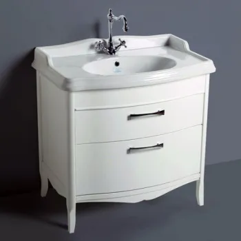 Тумба под раковину напольная Simas Arcade ARM2bi/cr 83x80,5 см белый