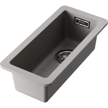 Дополнительная мойка Omoikiri Kata 20-U-GR leningrad grey 4993376