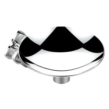 Мыльница металлическая THG Petale De Cristal Clair U6A-A02-546GM хром