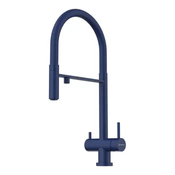 Смеситель для кухни Omoikiri Kanto IB indigo blue с гибким изливом 4994427