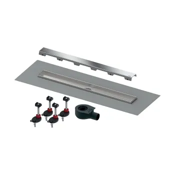 TECE Профиль для душа TECEdrainline, 900 мм, сатин, нерж сталь(с комплектом для монтажа)