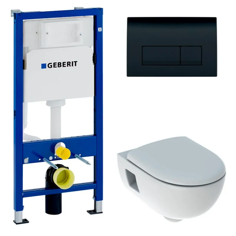 Унитаз с инсталляцией Geberit Renova 500.103.DW.R