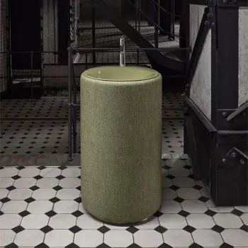 Раковина напольная Bette BetteLux Oval Couture B805-851 55 см зеленый