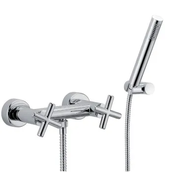Смеситель для душа внешнего монтажа Fima Carlo Frattini Maxima с душевым комплектом, хром F5305CR