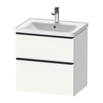 Duravit D-Neo Тумбочка подвесная, 634x452хh625 мм, 2 ящика, цвет: Белый матовый (для раковины 236765)