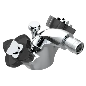 Смеситель для биде THG Petale De Cristal Noir U6D-A02-3202 хром
