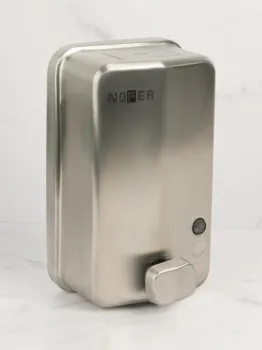 Дозатор для жидкого мыла Nofer Inox Evo 03050.S