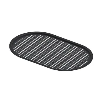 Полка сетчатая Artceram Fuori Scala овальная, для консоли ACA055, черный матовый TFA003 17