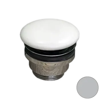 Донный клапан универсальный 1”1/4 с керамической крышкой GSG Ceramic Design PILTONUNIAR019 дымчатый