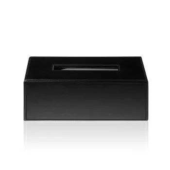 Диспенсер для салфеток Decor Walther Brownie 839960 черная кожа