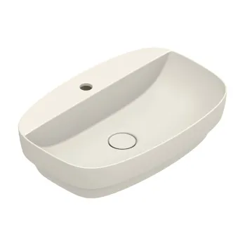 Раковина Catalano Alvea 60x40 встраиваемая, с 1 отв, Lino Satinato 625601030