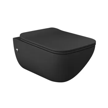 Унитаз подвесной Gessi Origini Matt Black Ceramic 39118.532