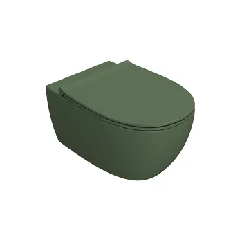 Унитаз подвесной Globo 4ALL MDS03.FE с системой скрытого крепежа, felce