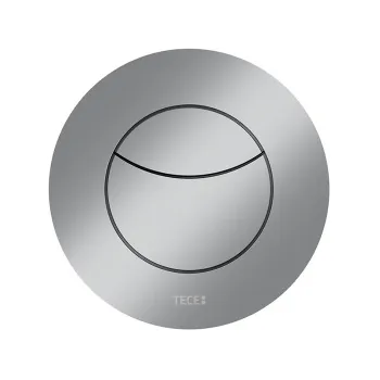 TECEflushpoint Панель смыва пневмо, 2 клавиши, круглая хром матовый