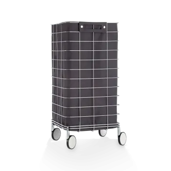 Корзина для белья Decor Walther WR 1 35x35x75 хром/антрацит 613794