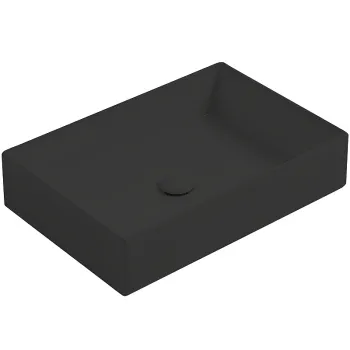 Раковина накладная Simas Agile AG 60 nero matt 60 см черный