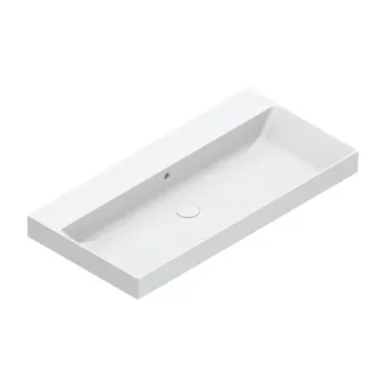 Раковина Catalano Zero 100x50, без отв, белый глянцевый 121000001