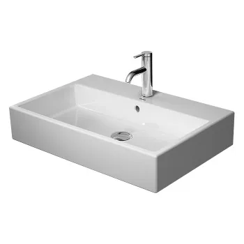 Duravit Vero Air Раковина 700х470 мм, с переливом, с площадкой, с 1 отв. под смеситель, Цвет белый