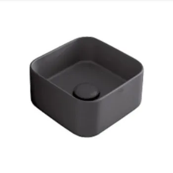 Раковина накладная Cielo Shui Comfort MILAQ BA 25 см черный