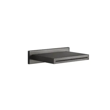 Излив Gessi Rettangolo 20293.707 Black Metal Brushed PVD