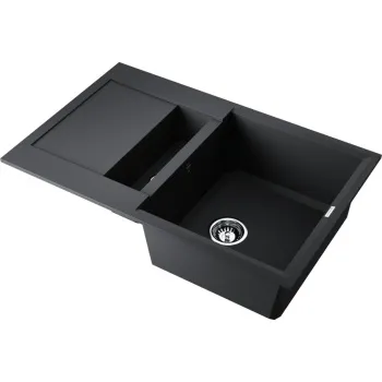 Мойка кухонная Omoikiri Sakaime 78-2-BL черная 4993114