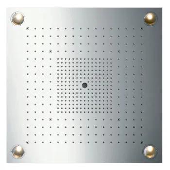 Axor ShowerHeaven Верхний душ ShowerHeaven 720x720 мм, сподсветкой, &frac34;&rsquo;, нерж.сталь