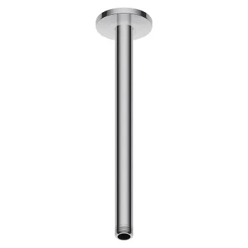 Duravit Душевой кронштейн потолочный круглая накладка, 300 мм/ соединительный патрубок размер DN15, хром