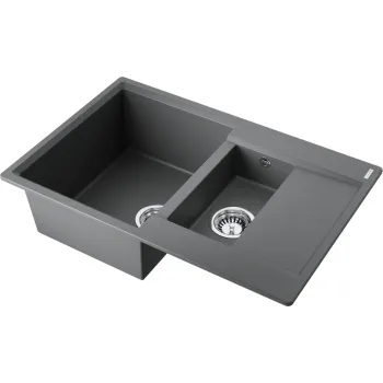 Мойка кухонная Omoikiri Daisen 78-2T-PL платина 4993533