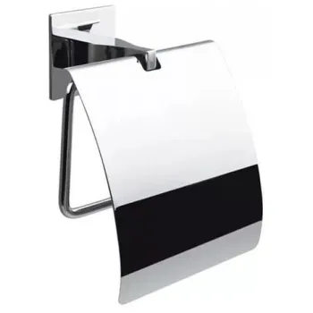 Держатель туалетной бумаги Colombo Forever с крышкой, хром B2991.CR