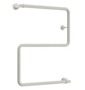 Полотенцесушитель водяной Margaroli Vento 408S610WH 66x52.7 белый