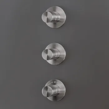 Смеситель для душа CЕА Design Cartesio CAR 61 S с термостатом сталь