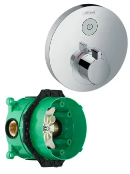 Смеситель для ванны Hansgrohe 15744000S хром