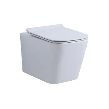 Унитаз подвесной NEMO  Белый глянцевый подвесной унитаз 520360360 TORNADO смыв c крышкой-сиденьем Soft close 883-2