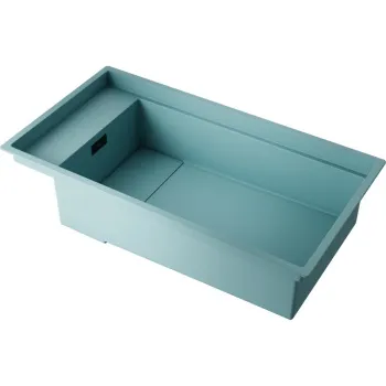 Мойка кухонная Omoikiri Kinaru 86-U/I AZ azur blue 4993028