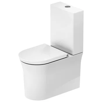 Унитаз моноблок Duravit White Tulip 2197092000 HygieneGlaze, белый