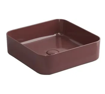 Раковина накладная Cielo Shui Comfort SHCOLAQ40 CO 40 см красный