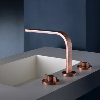 Смеситель для раковины Gattoni Gas GS111/31VC медь