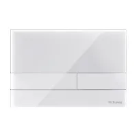 Акриловая панель смыва для унитаза TECEspring square белая S240850