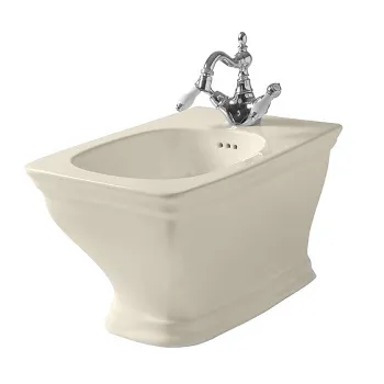 Биде подвесное Artceram Civitas 36х54, 1 отверстие, шампань CIB001 02 00