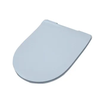 Сиденье для унитаза Artceram File Slim, механизм soft-close, pale blue/хром FLA014 65