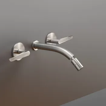 Смеситель для ванны CЕА Design Flag FLG 12 S  с гибким изливом сталь