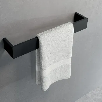 Полотенцедержатель Novellini Frame 600х90, черный матовый R90AKFPS0160-H