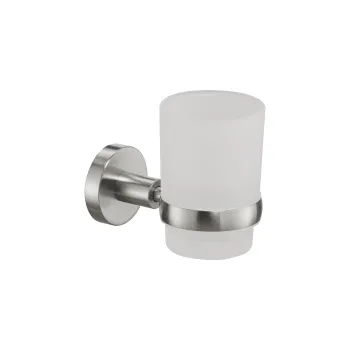 Стакан для ванной Benesque Lumiere 70010702 никель брашированный