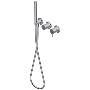 Смеситель для душа Ritmonio Diametro35 S встраиваемый брашированный хром PR52GG201IX