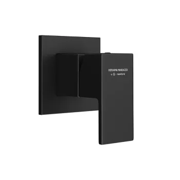 Встроенный однорычажный смеситель FUTURA для душа Kerama Marazzi на 1 источник черный матовый 66475EKM.01.093