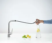 Hansgrohe 72 822 000 Talis Select S Смеситель для кухни 223 мм, выдвижной излив