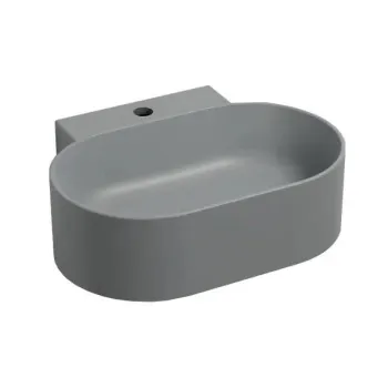 Раковина подвесная Cielo Mare MRLS50 BR 50 см серый