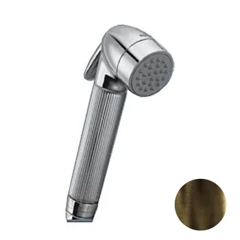 Гигиенический душ Nicolazzi Doccia шланг 100см, с держателем, тёмная бронза 5523DB