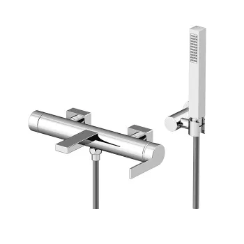 Смеситель для ванны с душевым комплектом. Gattoni Color, хром 8000/80CO