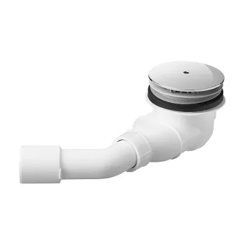 Duravit Выпуск для душевого поддона,  цвет хром